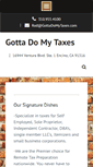 Mobile Screenshot of gottadomytaxes.com